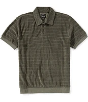 Brixton Weekend Short Sleeve Terrycloth Polo Shirt
