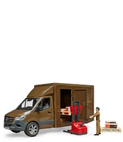Bruder Mercedes Benz Sprinter UPS with Driver and Accessories