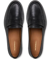 Bruno Magli Lixia Leather Penny Loafers