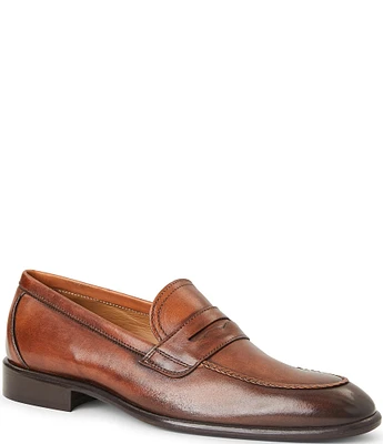 Bruno Magli Men's Arden Braided Leather Loafers