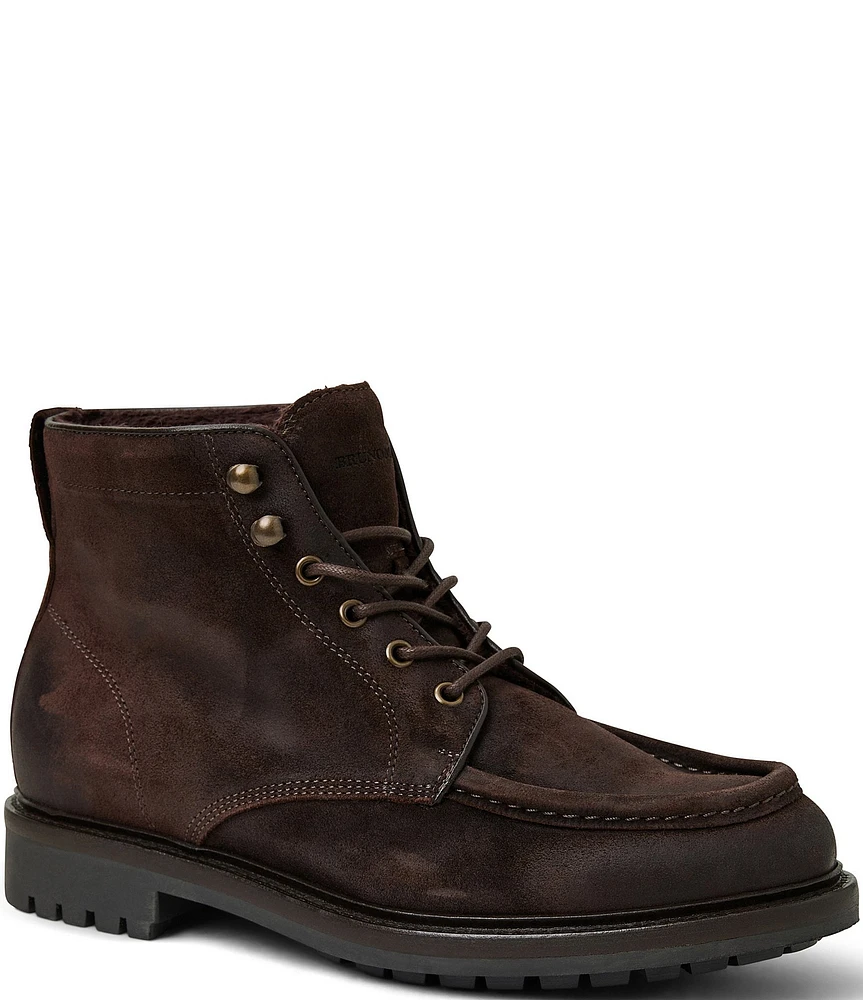 Bruno Magli Men's Scotty Suede Lace-Up Boots