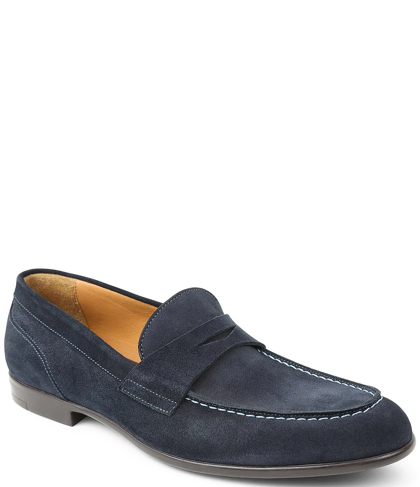 Bruno Magli Men's Silas Suede Penny Loafers