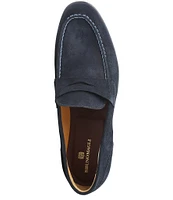 Bruno Magli Men's Silas Suede Penny Loafers