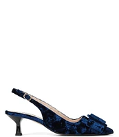 Bruno Magli Morena Velvet Slingback Pumps