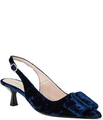 Bruno Magli Morena Velvet Slingback Pumps