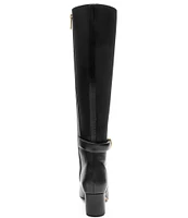 Bruno Magli Paula Stretch Leather Tall Boots