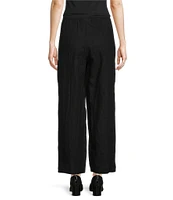 Bryn Walker Anka Flat Front Straight Leg Ankle Pull-On Coordinating Pants