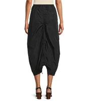 Bryn Walker Cleo Memory Crunch Flat Front Ruched Skirt
