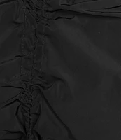 Bryn Walker Cleo Memory Crunch Flat Front Ruched Skirt