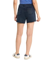 Bryn Walker Denim Look Mid Rise Shorts