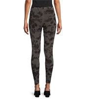 Bryn Walker Fiori Print Knit Jersey Ankle Legging