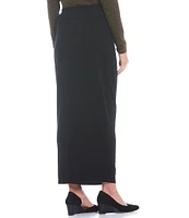 Bryn Walker French Terry Knit Long Pencil Skirt