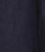 Bryn Walker Lewis Linen Notch Collar Long Sleeve Open Front Jacket