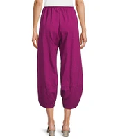 Bryn Walker Oliver Cotton Jersey Elastic Waist Full Leg Lantern Pants