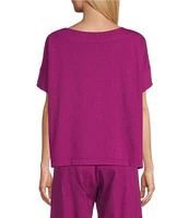 Bryn Walker Orla Cotton Jersey Round Neck Short Sleeve Shirt