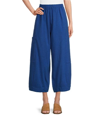 Bryn Walker Pasha Cotton Jersey Elastic Waist Cropped Pant