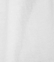 Bryn Walker Pasha Cotton Jersey Patch Pocket Oversized Wide-Leg Pull-On Cropped Pants