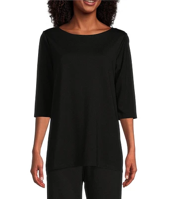 Bryn Walker Piera Ponti Elbow Sleeve Crew Neck Shirt