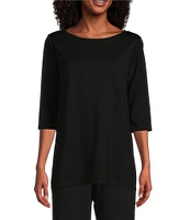 Bryn Walker Piera Ponti Elbow Sleeve Crew Neck Shirt