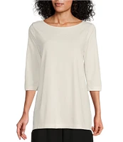 Bryn Walker Piera Ponti Elbow Sleeve Crew Neck Shirt