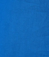 Bryn Walker Plus Orla Light Linen Round Neck Short Sleeve Shirt