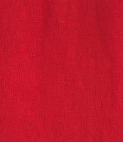 Bryn Walker Plus Size Lewis Heavy Linen Round Notch Lapel Neck Long Sleeve Open Front Jacket