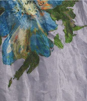 Bryn Walker Plus Size Memory Crunch Taffeta Bias Printed A-Line Pull-On Coordinating Skirt