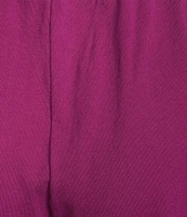 Bryn Walker Plus Size Oliver Cotton Jersey Elastic Waist Full Leg Lantern Pants