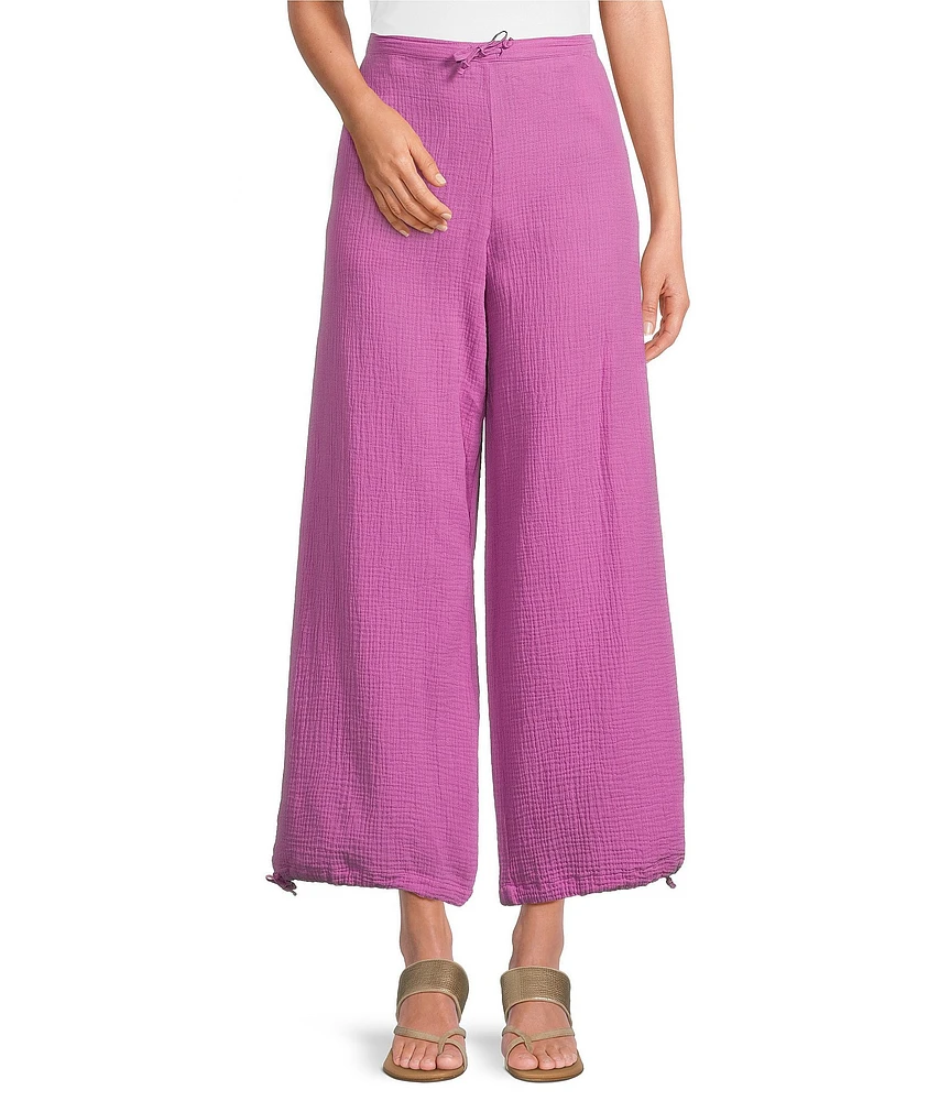 Bryn Walker Sasha Cotton Gauze Drawstring Pants