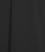 Bryn Walker Sydney Microfiber Jersey Round Neck Elbow Sleeve Asymmetrical Hem Dress