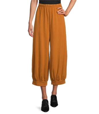 Bryn Walker Wyatt Bamboo French Terry Wide Leg Coordinating Pull-On Pants