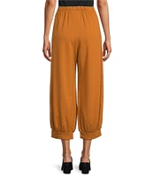 Bryn Walker Wyatt Bamboo French Terry Wide Leg Coordinating Pull-On Pants