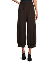 Bryn Walker Wyatt Bamboo French Terry Wide Leg Coordinating Pull-On Pants