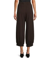 Bryn Walker Wyatt Bamboo French Terry Wide Leg Coordinating Pull-On Pants