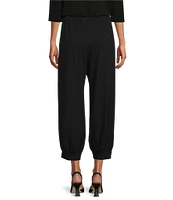 Bryn Walker Wyatt Cotton Knit Wide-Leg Crop Pull-On Pants