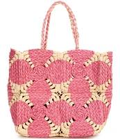 Btb Los Angeles Alohi Rattan Tote Bag