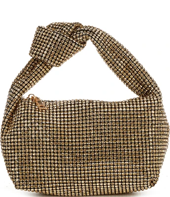 Btb Los Angeles Avery Mini Rhinestone Hobo Bag