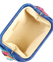 Btb Los Angeles Skye Straw Clutch
