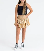 BuddyLove Big Girls 7-16 Brookie Ruffle Tiered Skort