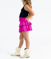 BuddyLove Big Girls 7-16 Brookie Ruffle Tiered Skort