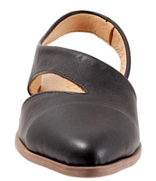 Bueno Bianca Leather Slip-On Flats