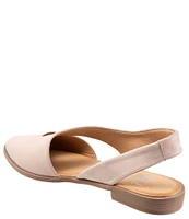 Bueno Bianca Leather Slip-On Flats