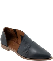 Bueno Blake Open Leather Slip-Ons