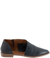 Bueno Blake Open Leather Slip-Ons