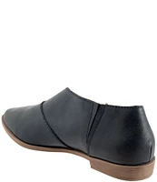 Bueno Blake Open Leather Slip-Ons