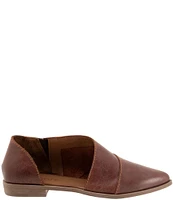 Bueno Blake Open Leather Slip-Ons