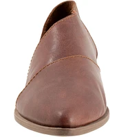 Bueno Blake Open Leather Slip-Ons