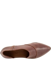 Bueno Blake Open Leather Slip-Ons