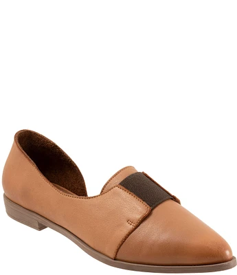 Bueno Brenda Leather D'Orsay Flats