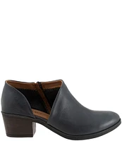 Bueno Caitlin Leather D'Orsay Ankle Booties